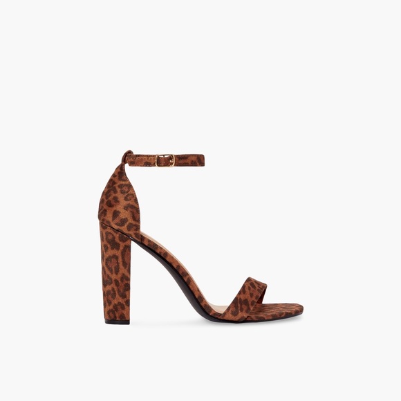 🆕 Lorelai Leopard Print Block Heeled Sandal (Size 7.5) - Picture 2 of 6
